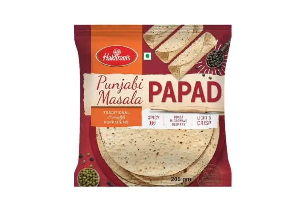 Haldiram Punjabi Masala Papad 200g