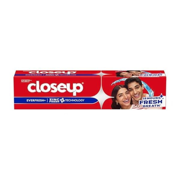 Closeup Everfresh++Triple Fresh Formula Get Red Hot Toothpaste 80g
